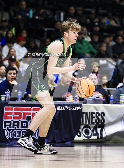 Thumbnail 1 in St. Joseph vs. Clovis West (CIF CS D1 Championship) photogallery.