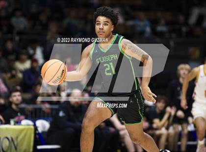 Thumbnail 2 in St. Joseph vs. Clovis West (CIF CS D1 Championship) photogallery.