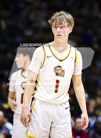 Thumbnail 3 in St. Joseph vs. Clovis West (CIF CS D1 Championship) photogallery.
