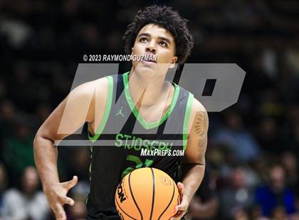 Thumbnail 2 in St. Joseph vs. Clovis West (CIF CS D1 Championship) photogallery.