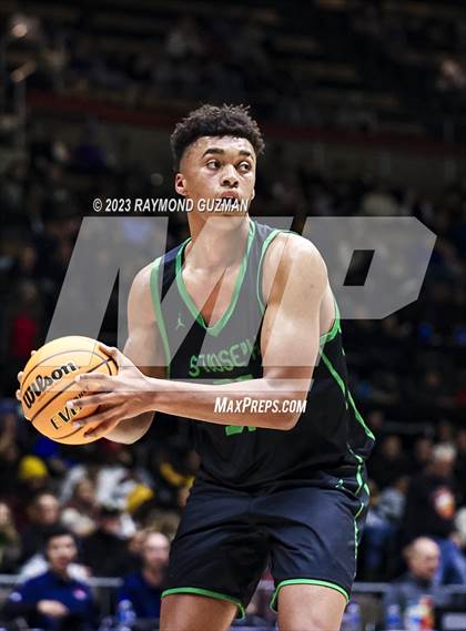 Thumbnail 1 in St. Joseph vs. Clovis West (CIF CS D1 Championship) photogallery.
