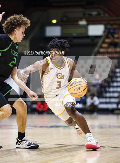 Thumbnail 1 in St. Joseph vs. Clovis West (CIF CS D1 Championship) photogallery.