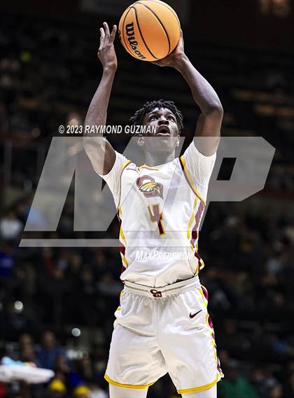 Thumbnail 2 in St. Joseph vs. Clovis West (CIF CS D1 Championship) photogallery.