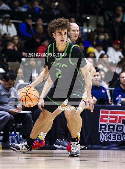 Thumbnail 2 in St. Joseph vs. Clovis West (CIF CS D1 Championship) photogallery.