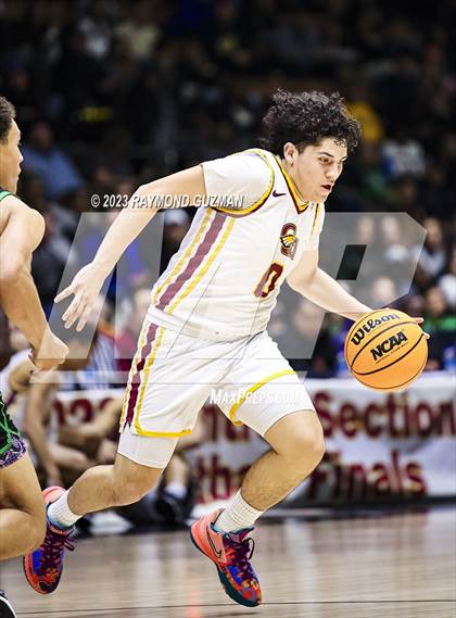 Thumbnail 2 in St. Joseph vs. Clovis West (CIF CS D1 Championship) photogallery.