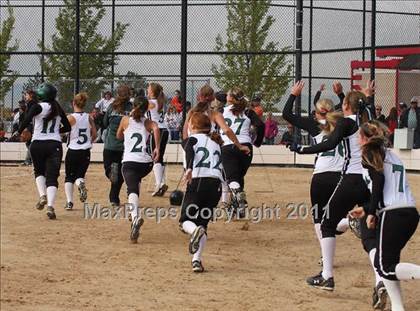 Thumbnail 1 in Lewis Palmer vs D'Evelyn (CHSSA 4A State Tournament) photogallery.