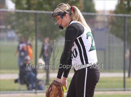 Thumbnail 3 in Lewis Palmer vs D'Evelyn (CHSSA 4A State Tournament) photogallery.