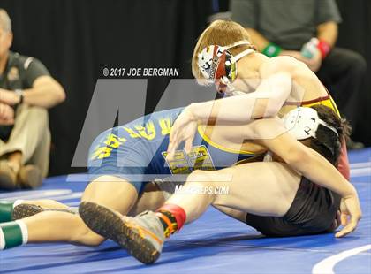 Thumbnail 1 in CIF State Boys Wrestling Championships (Day 1 - Round 2) photogallery.