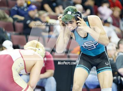 Thumbnail 3 in CIF State Boys Wrestling Championships (Day 1 - Round 2) photogallery.