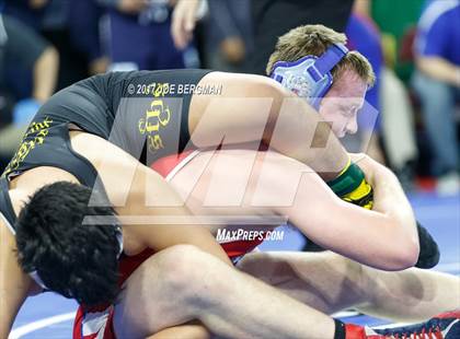 Thumbnail 2 in CIF State Boys Wrestling Championships (Day 1 - Round 2) photogallery.