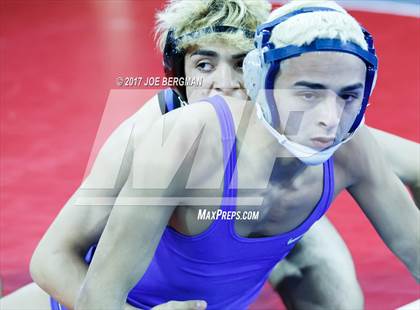 Thumbnail 3 in CIF State Boys Wrestling Championships (Day 1 - Round 2) photogallery.