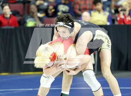 Thumbnail 3 in CIF State Boys Wrestling Championships (Day 1 - Round 2) photogallery.