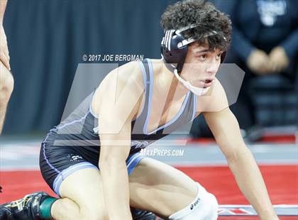 Thumbnail 1 in CIF State Boys Wrestling Championships (Day 1 - Round 2) photogallery.