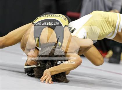 Thumbnail 2 in CIF State Boys Wrestling Championships (Day 1 - Round 2) photogallery.