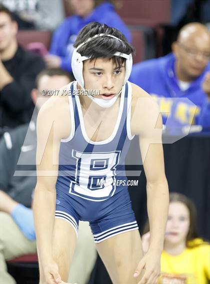 Thumbnail 2 in CIF State Boys Wrestling Championships (Day 1 - Round 2) photogallery.