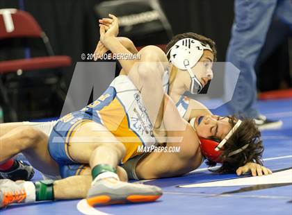 Thumbnail 1 in CIF State Boys Wrestling Championships (Day 1 - Round 2) photogallery.