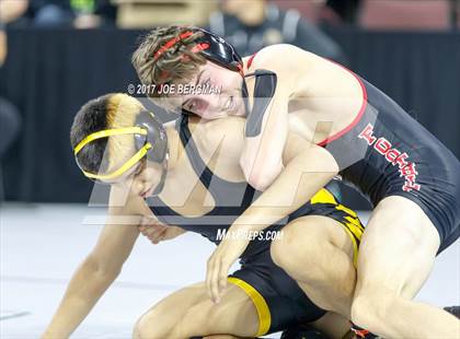 Thumbnail 3 in CIF State Boys Wrestling Championships (Day 1 - Round 2) photogallery.
