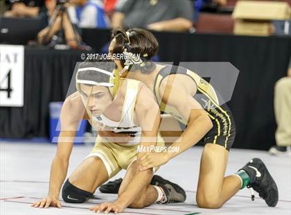 Thumbnail 2 in CIF State Boys Wrestling Championships (Day 1 - Round 2) photogallery.