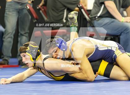 Thumbnail 1 in CIF State Boys Wrestling Championships (Day 1 - Round 2) photogallery.