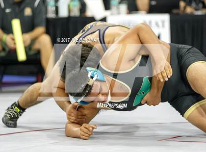 Thumbnail 1 in CIF State Boys Wrestling Championships (Day 1 - Round 2) photogallery.