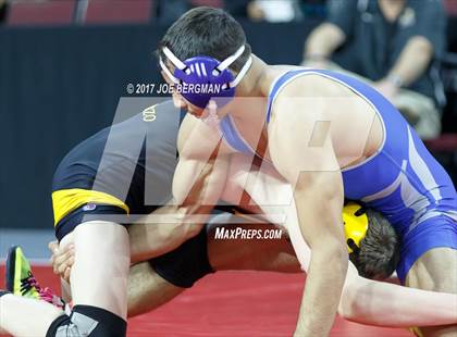Thumbnail 1 in CIF State Boys Wrestling Championships (Day 1 - Round 2) photogallery.