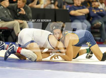Thumbnail 2 in CIF State Boys Wrestling Championships (Day 1 - Round 2) photogallery.