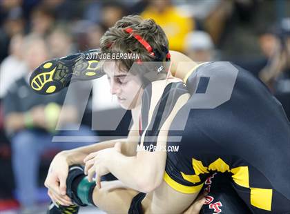 Thumbnail 1 in CIF State Boys Wrestling Championships (Day 1 - Round 2) photogallery.