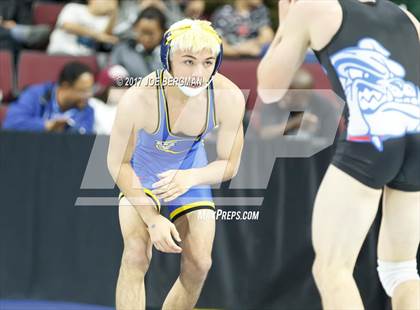 Thumbnail 3 in CIF State Boys Wrestling Championships (Day 1 - Round 2) photogallery.
