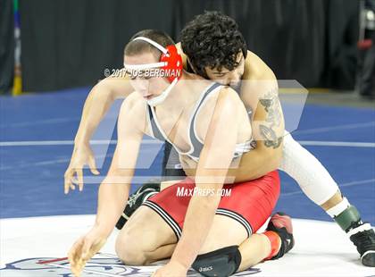 Thumbnail 3 in CIF State Boys Wrestling Championships (Day 1 - Round 2) photogallery.