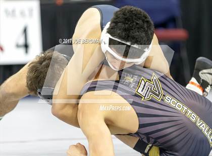 Thumbnail 2 in CIF State Boys Wrestling Championships (Day 1 - Round 2) photogallery.