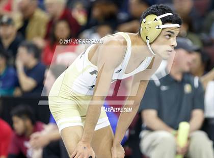 Thumbnail 1 in CIF State Boys Wrestling Championships (Day 1 - Round 2) photogallery.