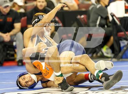 Thumbnail 1 in CIF State Boys Wrestling Championships (Day 1 - Round 2) photogallery.