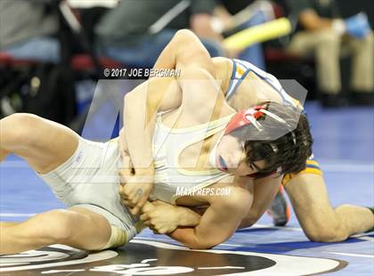 Thumbnail 1 in CIF State Boys Wrestling Championships (Day 1 - Round 2) photogallery.