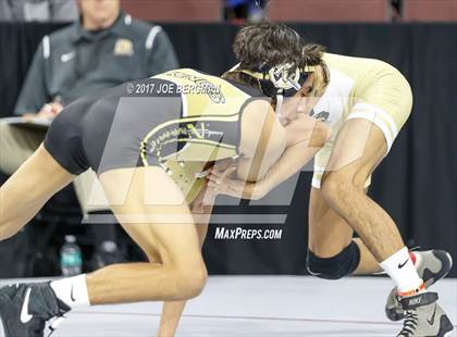 Thumbnail 1 in CIF State Boys Wrestling Championships (Day 1 - Round 2) photogallery.