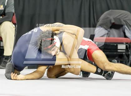 Thumbnail 1 in CIF State Boys Wrestling Championships (Day 1 - Round 2) photogallery.