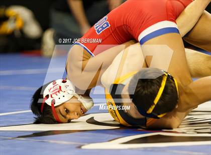Thumbnail 1 in CIF State Boys Wrestling Championships (Day 1 - Round 2) photogallery.