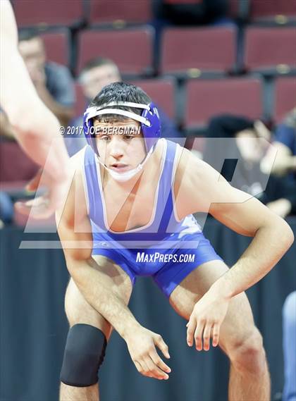Thumbnail 3 in CIF State Boys Wrestling Championships (Day 1 - Round 2) photogallery.