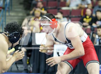 Thumbnail 1 in CIF State Boys Wrestling Championships (Day 1 - Round 2) photogallery.