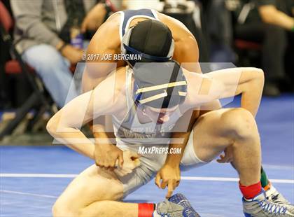 Thumbnail 3 in CIF State Boys Wrestling Championships (Day 1 - Round 2) photogallery.