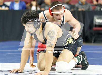 Thumbnail 2 in CIF State Boys Wrestling Championships (Day 1 - Round 2) photogallery.