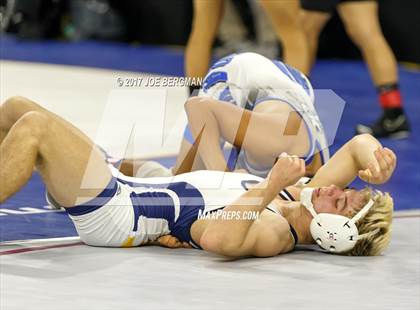 Thumbnail 3 in CIF State Boys Wrestling Championships (Day 1 - Round 2) photogallery.
