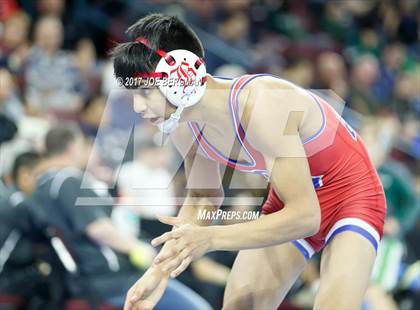Thumbnail 1 in CIF State Boys Wrestling Championships (Day 1 - Round 2) photogallery.