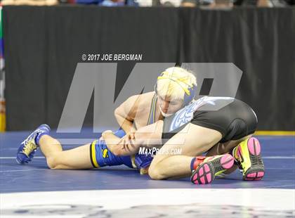 Thumbnail 1 in CIF State Boys Wrestling Championships (Day 1 - Round 2) photogallery.
