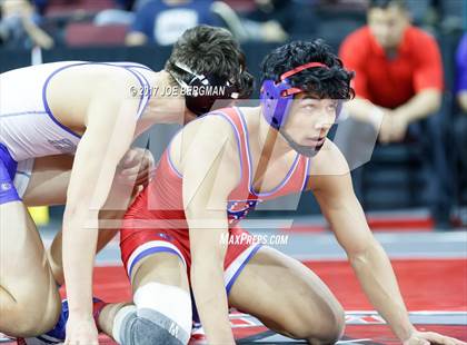 Thumbnail 2 in CIF State Boys Wrestling Championships (Day 1 - Round 2) photogallery.