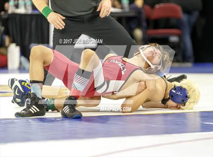 Thumbnail 1 in CIF State Boys Wrestling Championships (Day 1 - Round 2) photogallery.