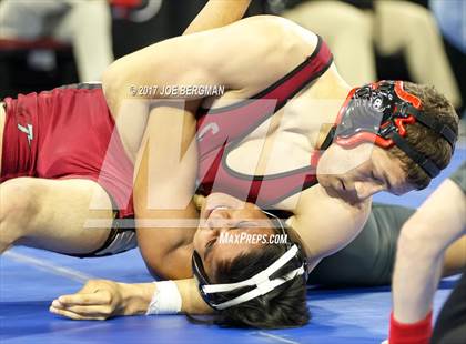 Thumbnail 1 in CIF State Boys Wrestling Championships (Day 1 - Round 2) photogallery.