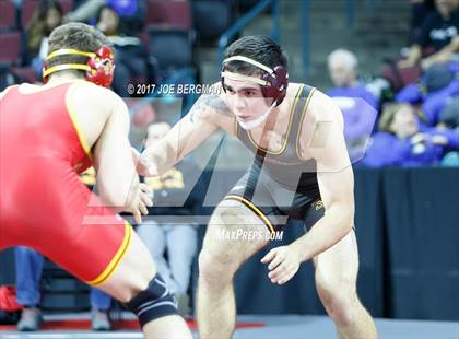 Thumbnail 1 in CIF State Boys Wrestling Championships (Day 1 - Round 2) photogallery.