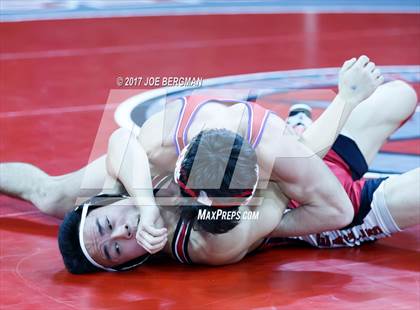 Thumbnail 1 in CIF State Boys Wrestling Championships (Day 1 - Round 2) photogallery.