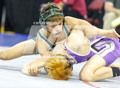 Thumbnail 2 in CIF State Boys Wrestling Championships (Day 1 - Round 2) photogallery.