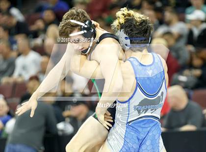 Thumbnail 3 in CIF State Boys Wrestling Championships (Day 1 - Round 2) photogallery.
